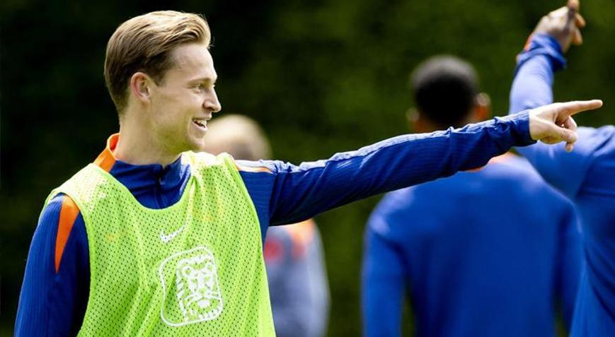 Hollanda Milli Takımında Frenkie de Jong depremi