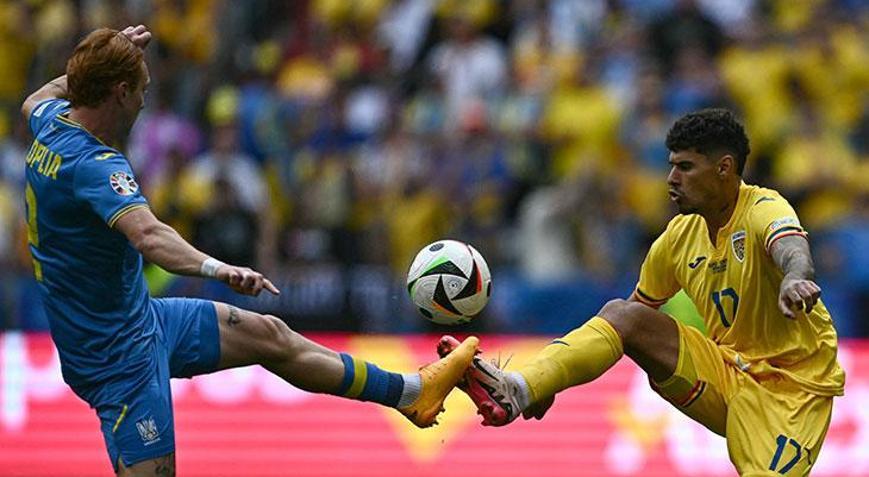 EURO 2024te Romanya, Ukraynaya gol yağdırdı: 3-0 EURO 2024te Romanya, Ukraynaya gol yağdırdı: 3-0