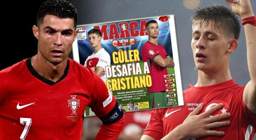 Portekiz maçı öncesi İspanyada gündem Arda Güler Ronaldoya meydan okuyor