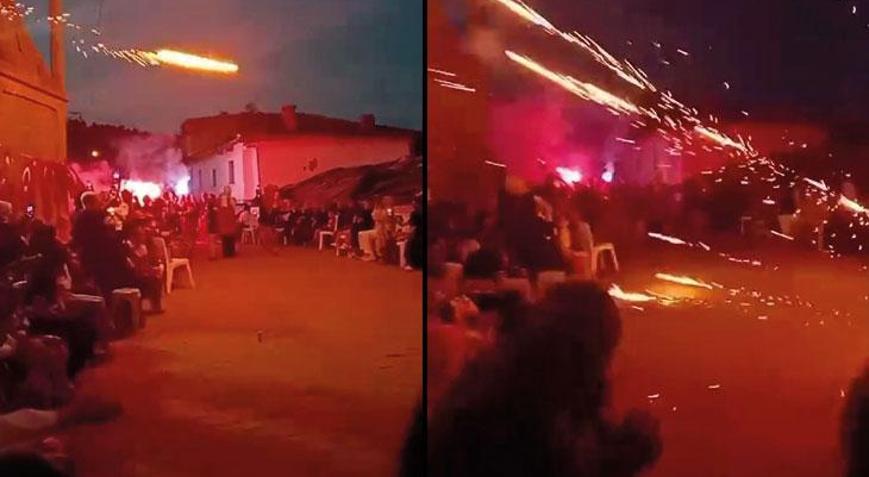 Bursa'da şenlikte atılan havai fişek, kadınların üzerine düşüp patladı: 4  yaralı - Son Dakika Haberler Milliyet