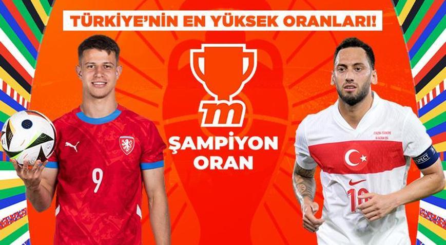 Çekya - Türkiye maçı Tek Maç, Canlı Bahis, Canlı Sohbet, Şampiyon Oran seçenekleri ile Mislide