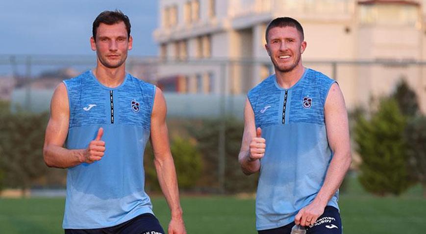 Borna Barisic ve John Lundstramdan Trabzonspor taraftarlarına mesaj