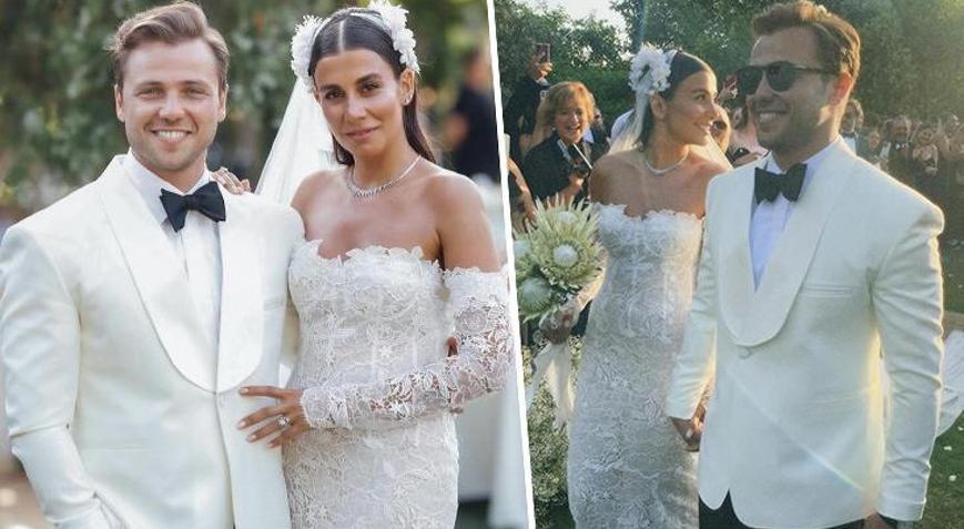 Tolga Sarıtaş ile Zeynep Mayruk evlendi