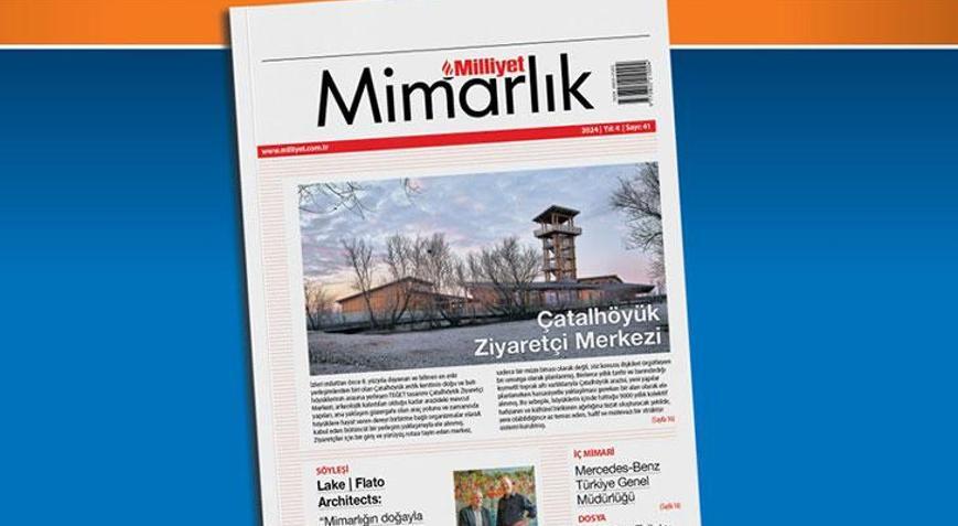 Milliyet Mimarlık Dergisi’nin 41. sayısı bu pazar bayilerde