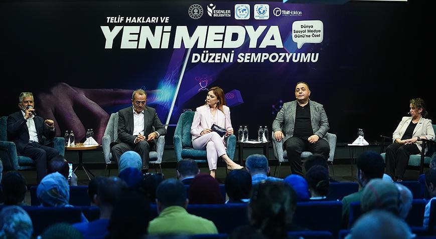 Telif hakları ve yeni medya sempozyumda ele alındı