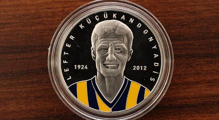 Lefter Küçükandonyadis için hatıra parası basıldı