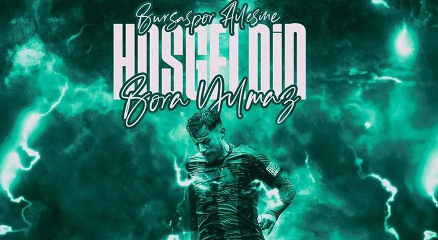 Bursaspor, Bora Yılmazı kadrosuna kattı