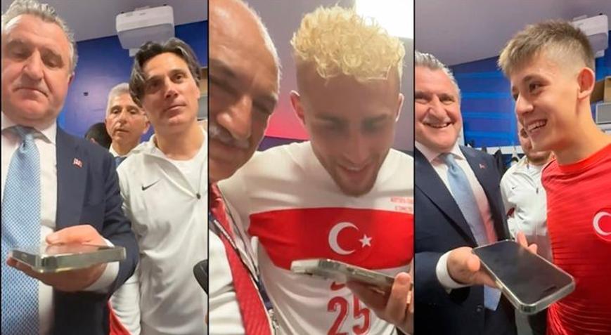 Cumhurbaşkanı Erdoğandan Milli Takıma tebrik telefonu
