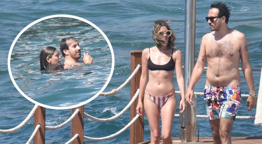 Ceren Moray ile Doğu Orcan, Bordumda Birlikte denizi izlediler