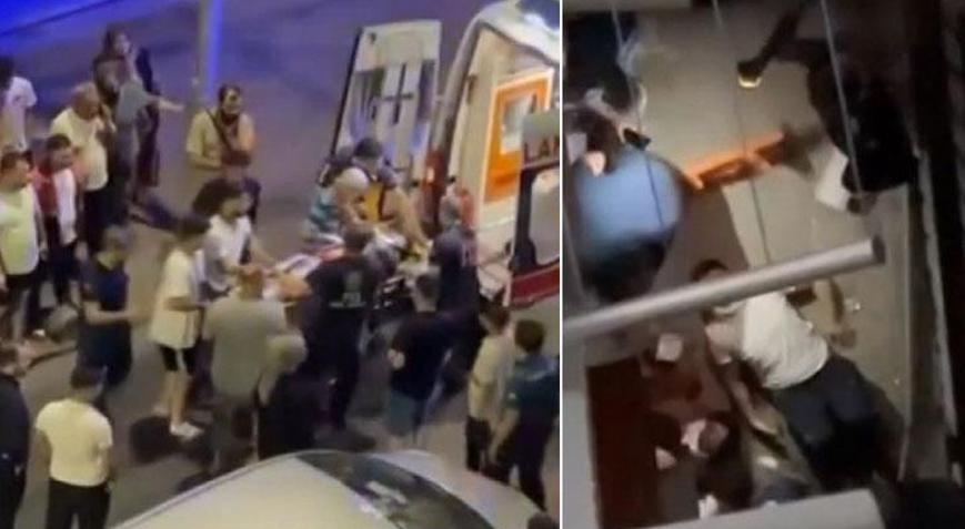 Yer: Küçükçekmece Hırsızlık için girdiler, kaçarken bina boşluğuna düştüler
