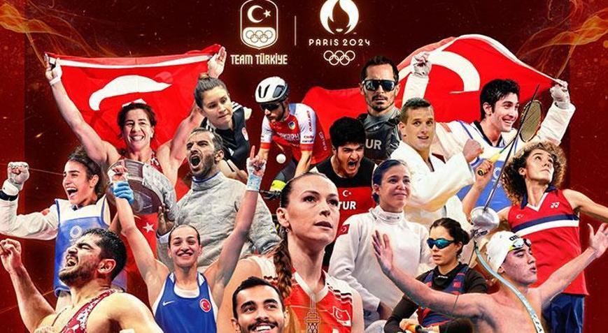 Paris 2024 Olimpiyat Oyunları’nda ülkemizi 102 sporcu temsil edecek