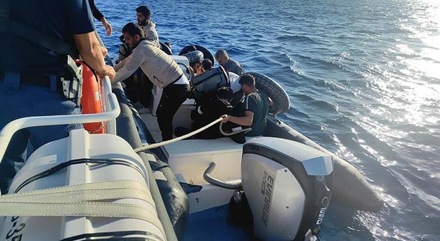 Bodrumda göçmen operasyonu