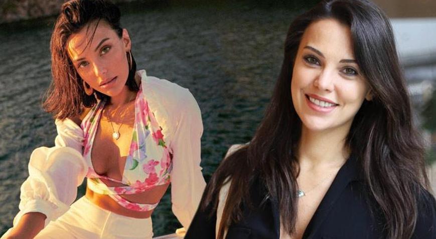 Tuvana Türkay siyahlar içinde