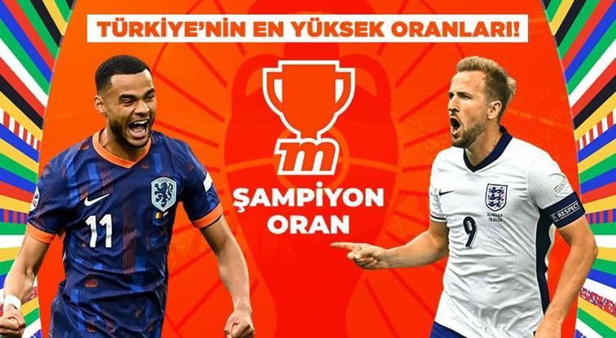 Hollanda-İngiltere maçı canlı bahis seçeneğiyle Mislide