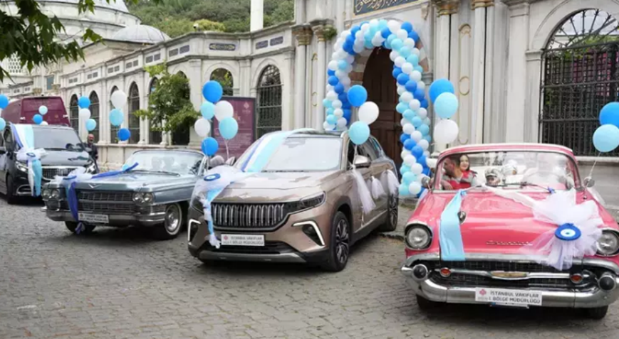 Vakıflardan TOGG’lu sünnet şöleni