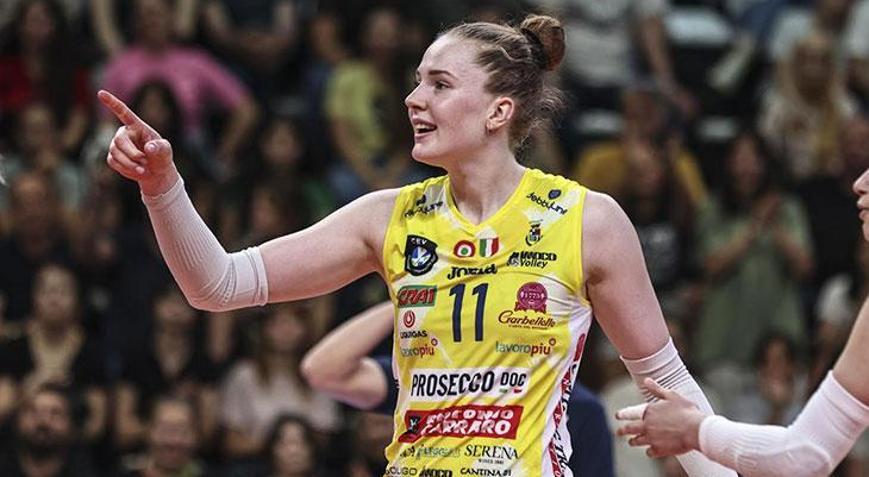 VakıfBankın eski yıldızı Isabelle Haaka İsveçte büyük ödül