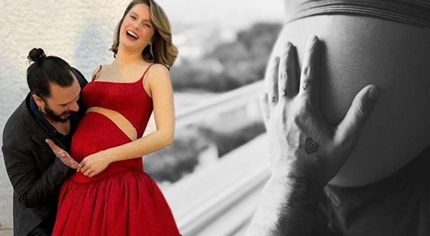 Burcu Biricikin annelik sevinci Luna bebek dünyaya geldi