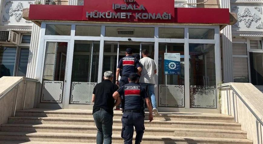 Edirne’de çok sayıda suçtan aranan şüpheli, sınırda yakalandı