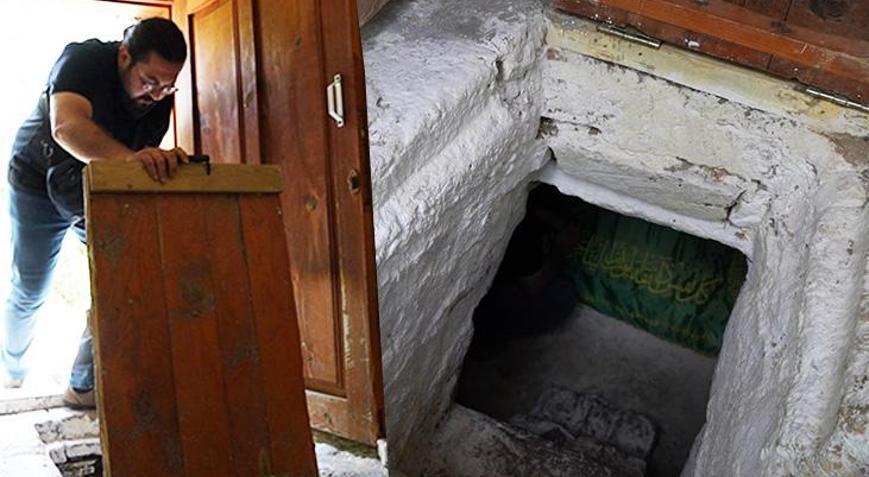 Hayatı da türbesi de ilginç: 4 basamak aşağıda