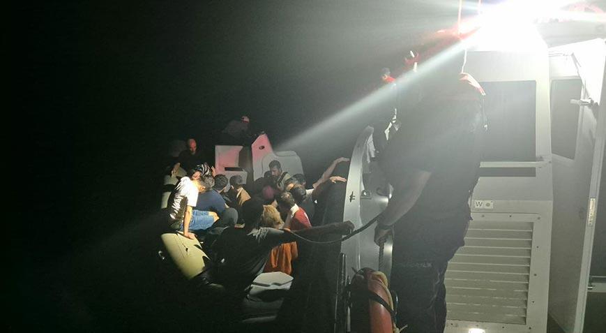 İzmirde 86 düzensiz göçmen yakalandı