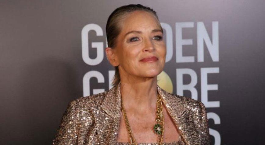 Uluslararası İkon Ödülü Sharon Stonea verildi Büyük bir futbol hayranıyım