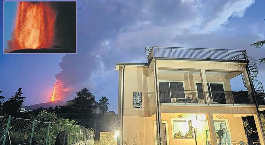 Etna lavları uçuşları etkiledi