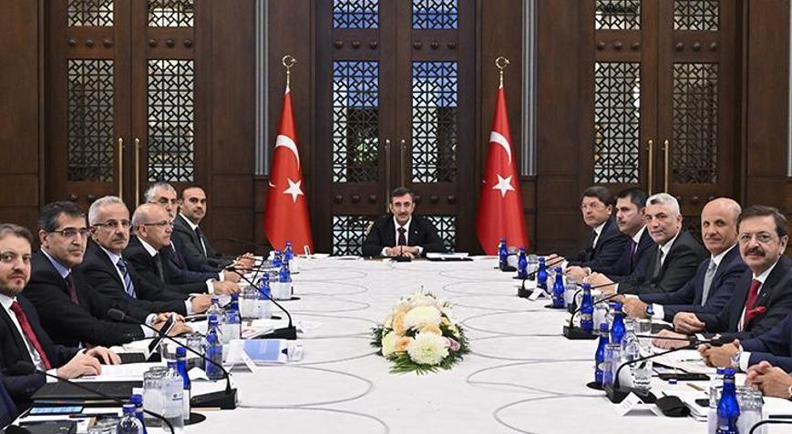 YOİKK toplantısı Cumhurbaşkanı Yardımcısı Cevdet Yılmaz başkanlığında gerçekleştirildi
