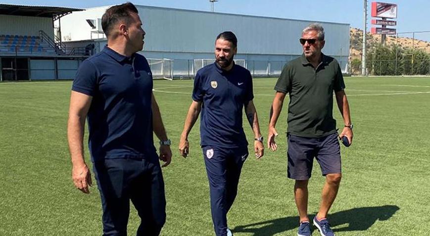 Hamza Hamzaoğlundan Altınorduya ziyaret