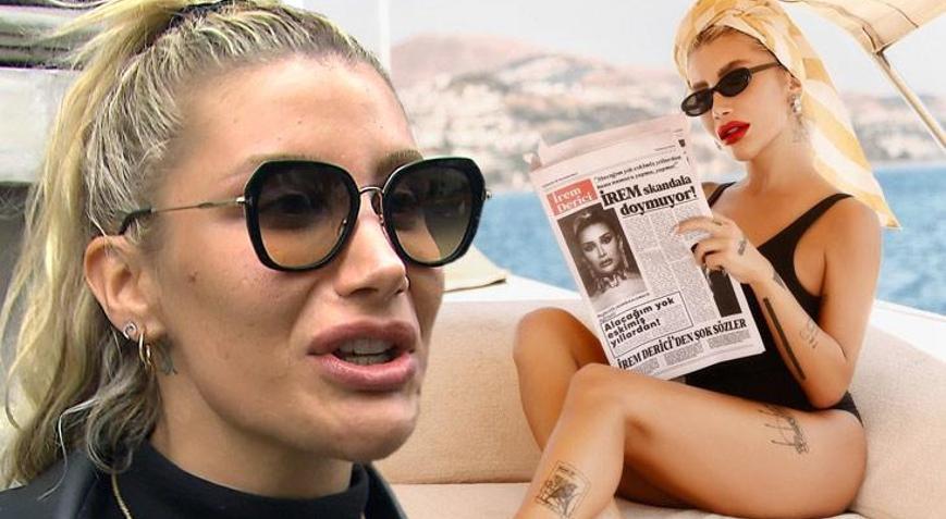 İrem Dericiden çok konuşulacak aşk itirafları Ben olayın fotoğraf kısmındayım