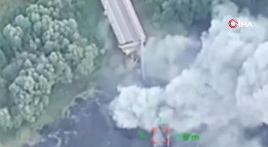 Ukrayna, Rusya’nın Kursk bölgesindeki köprüyü roketatarla havaya uçurdu