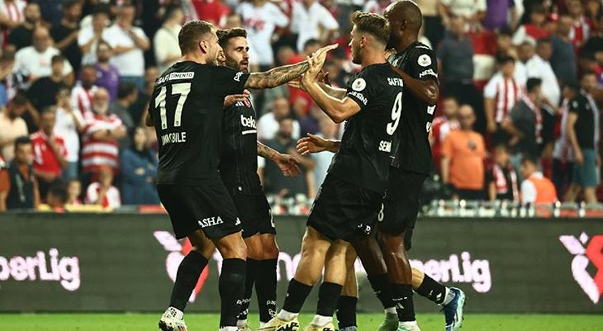 Beşiktaştan Dolmabahçede gösteri zamanı