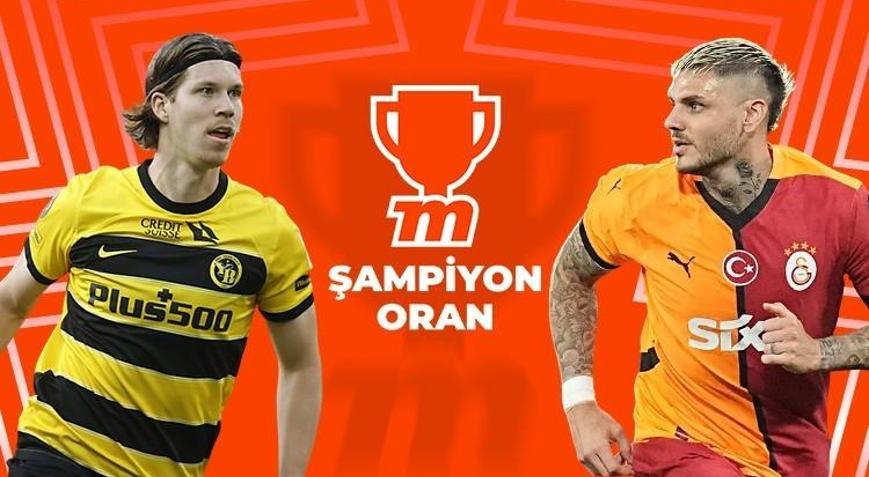 Young Boys-Galatasaray maçı canlı bahis seçeneğiyle Mislide