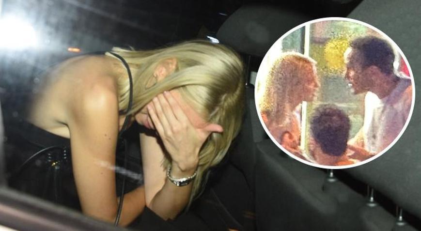 Nilperi Şahinkayanın keyfi yarım kaldı Yan masada bulunan kişilerle tartıştı