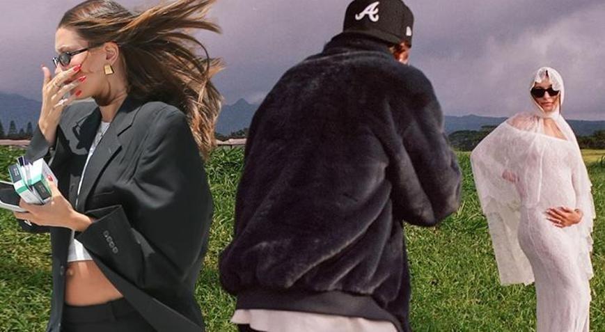 Justin-Hailey Bieber çiftinin bebekleri dünyaya geldi Eve hoş geldin