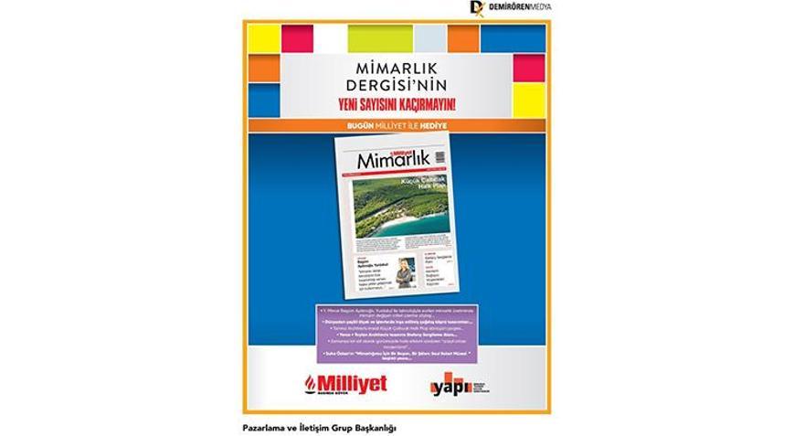 Milliyet Mimarlık Dergisi’nin 43. sayısı bayilerde