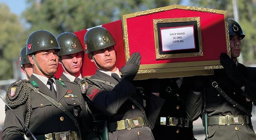 Eski Jandarma Genel Komutanı Galip Mendi, son yolculuğuna uğurlandı