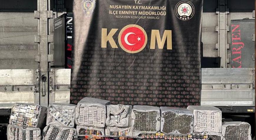 Mardinde kaçakçılık operasyonu: 2 gözaltı