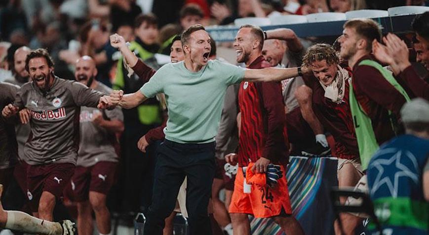 Salzburg ve Sparta Prag, Şampiyonlar Liginde