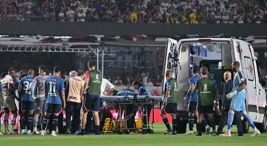 Maçta bilincini kaybetmişti Nacionali kahreden haber