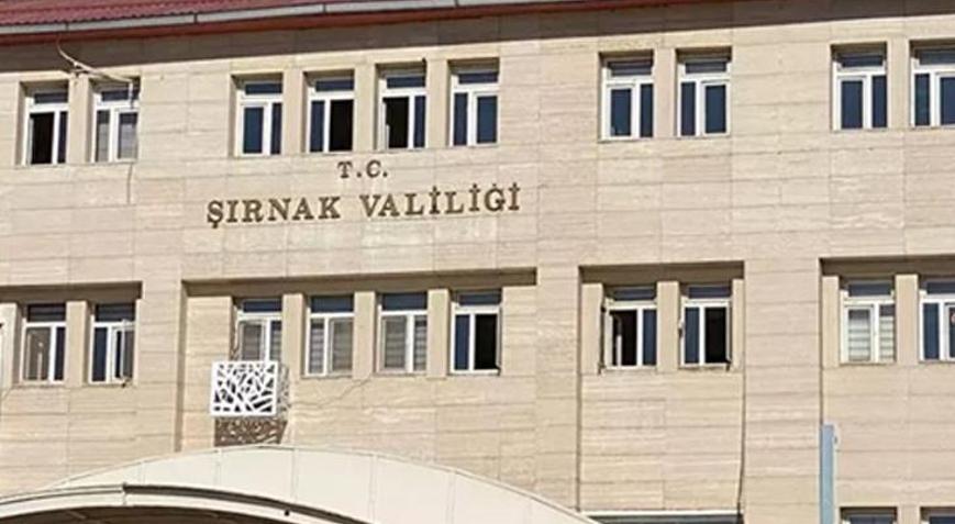Şırnak Valiliği açıkladı 14 bölge ‘Geçici özel güvenlik bölgesi’ ilan edildi