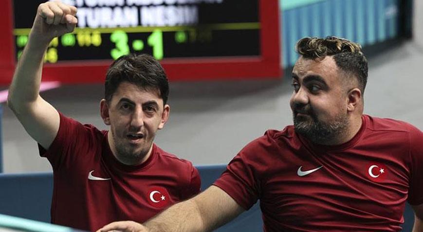 Abdullah Öztürk-Nesim Turan ikilisi madalyayı garantiledi