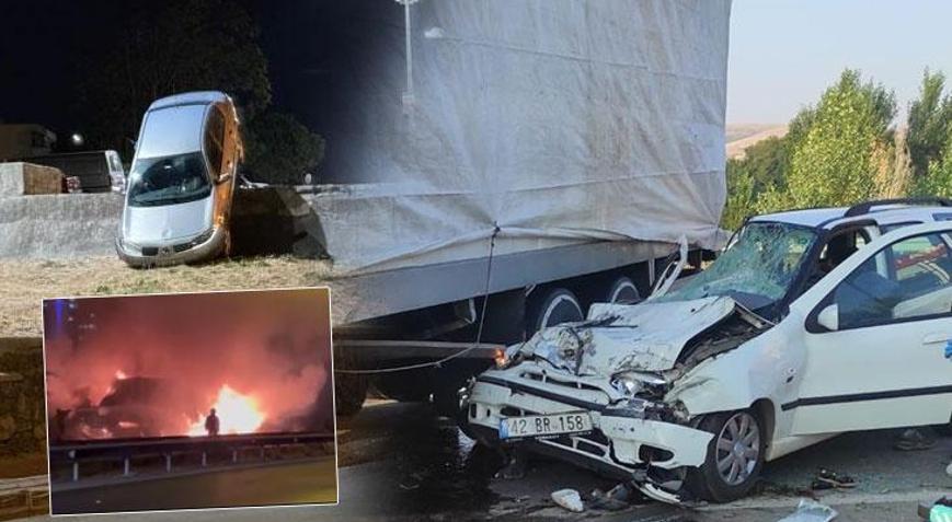 Konyada kazada ölenlerin sayısı 5e yükseldi