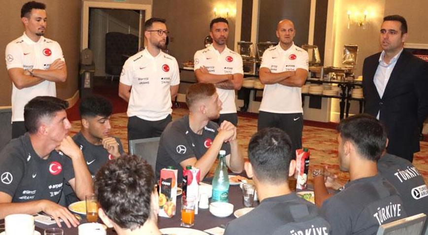 Ceyhun Kazancı: Hepiniz A Milli Takımın birer parçasısınız