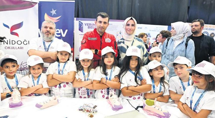 Cumhurbaşkanı’nın torunundan yerim belli projesi Konum bildiren akıllı ayakkabı