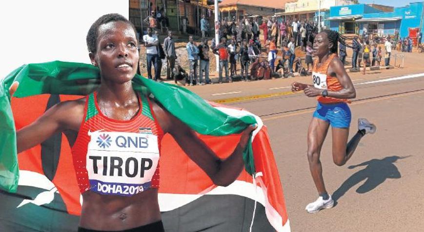 Paris Olimpiyatlarında yarışan koşucu benzin dökülerek yakıldı