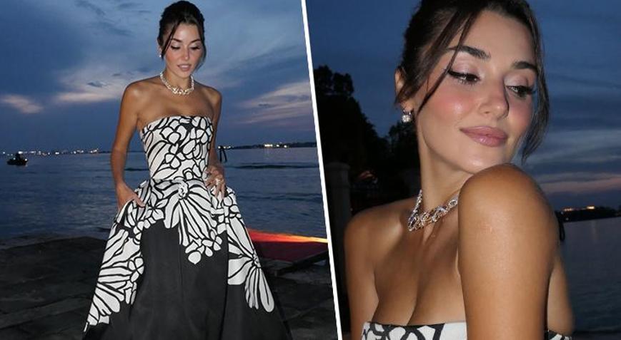 Hande Erçel, Venedik Film Festivalinde Dünya güzel görsün