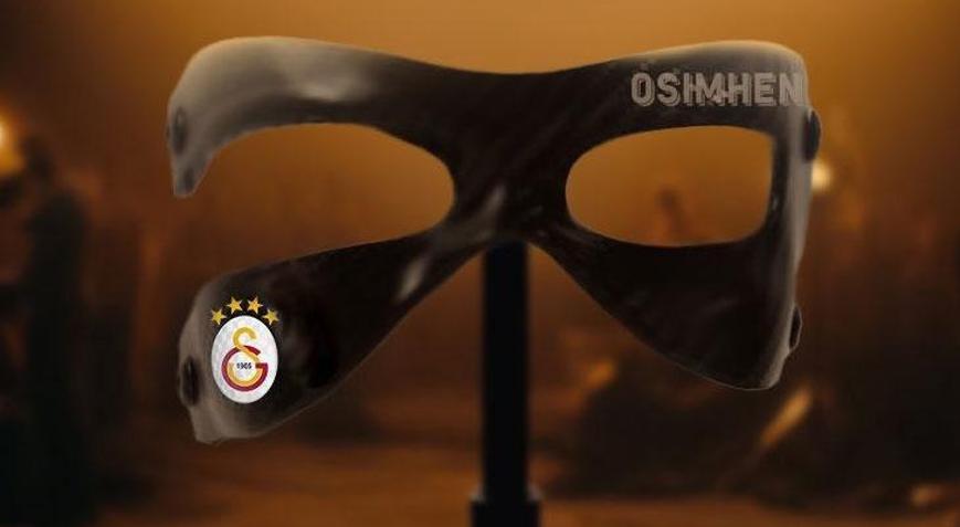 Galatasaraydan Victor Osimhene özel maske