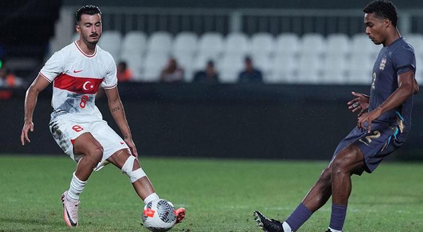 U20 Milli Futbol Takımı, İngiltere ile yenişemedi