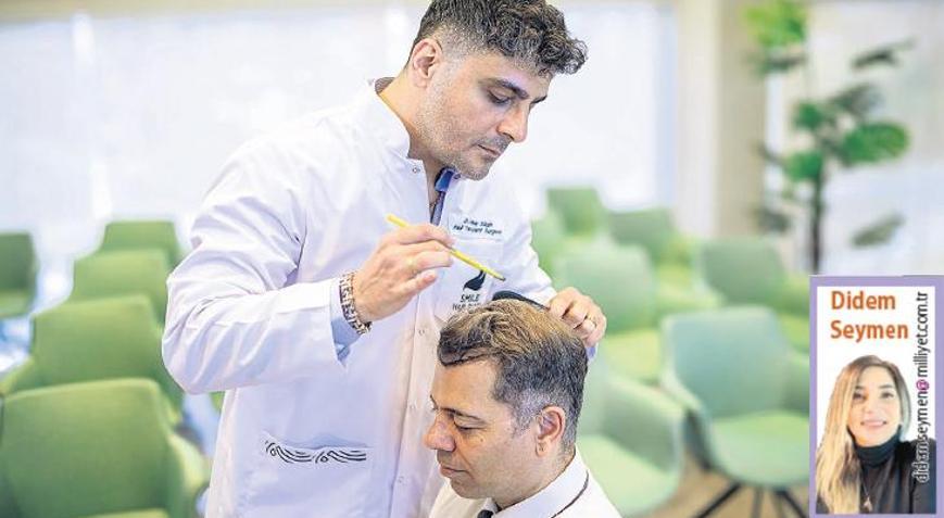 Saç ekiminin süper yıldızı: Türkiye