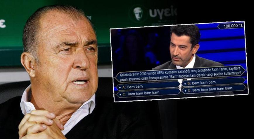Kim Milyoner Olmak İsterde Fatih Terim sorusu